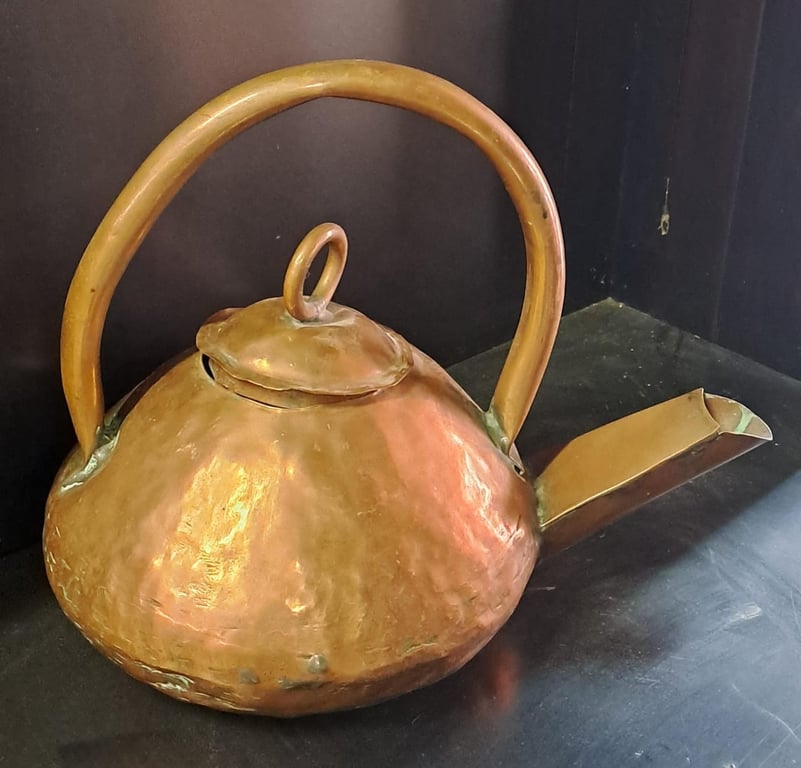 Antique Copper Kettle