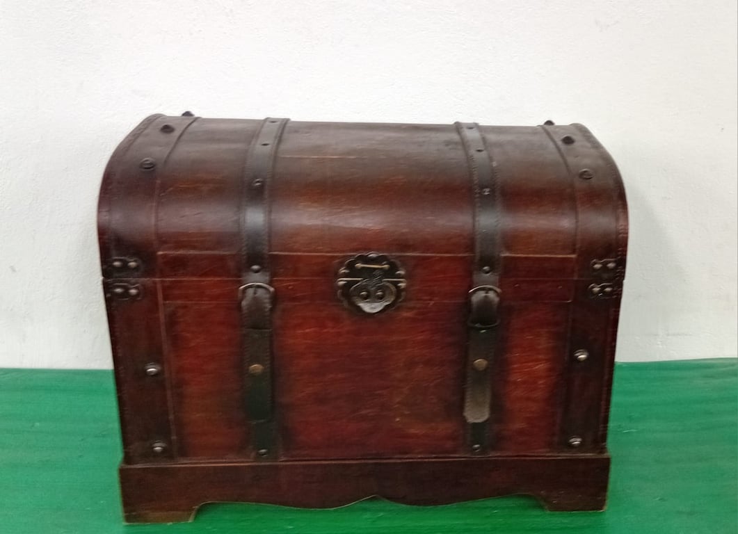 Vintage Wooden Storage Box