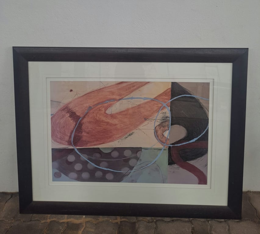Framed Abstract Print
