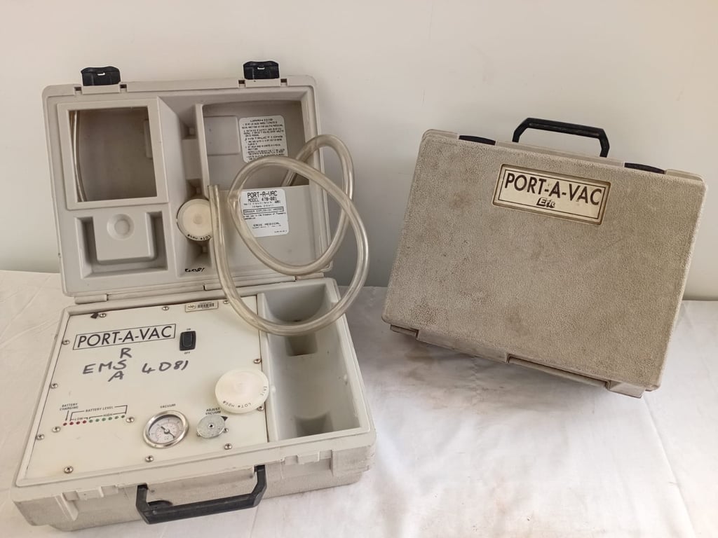 Pair of Portable Medical Diagnostic Units – Vintage Clinical Examination Kits