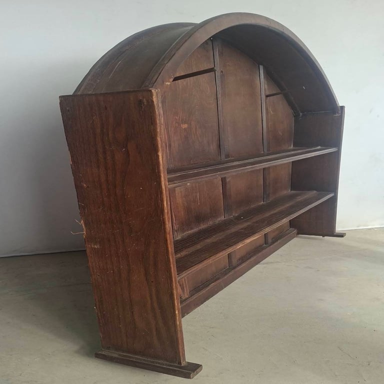 Vintage Wooden Wall Shelf