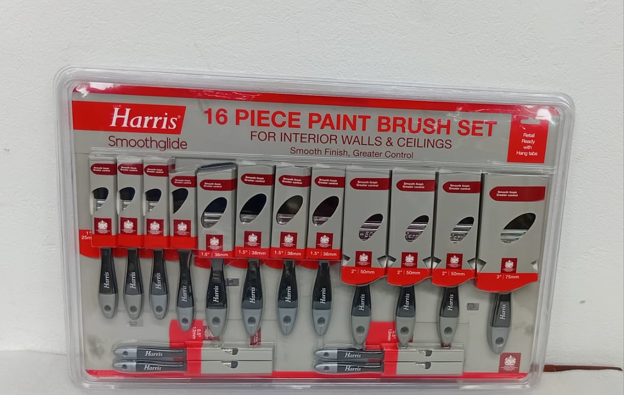 16 Pcs Paint Brush Set