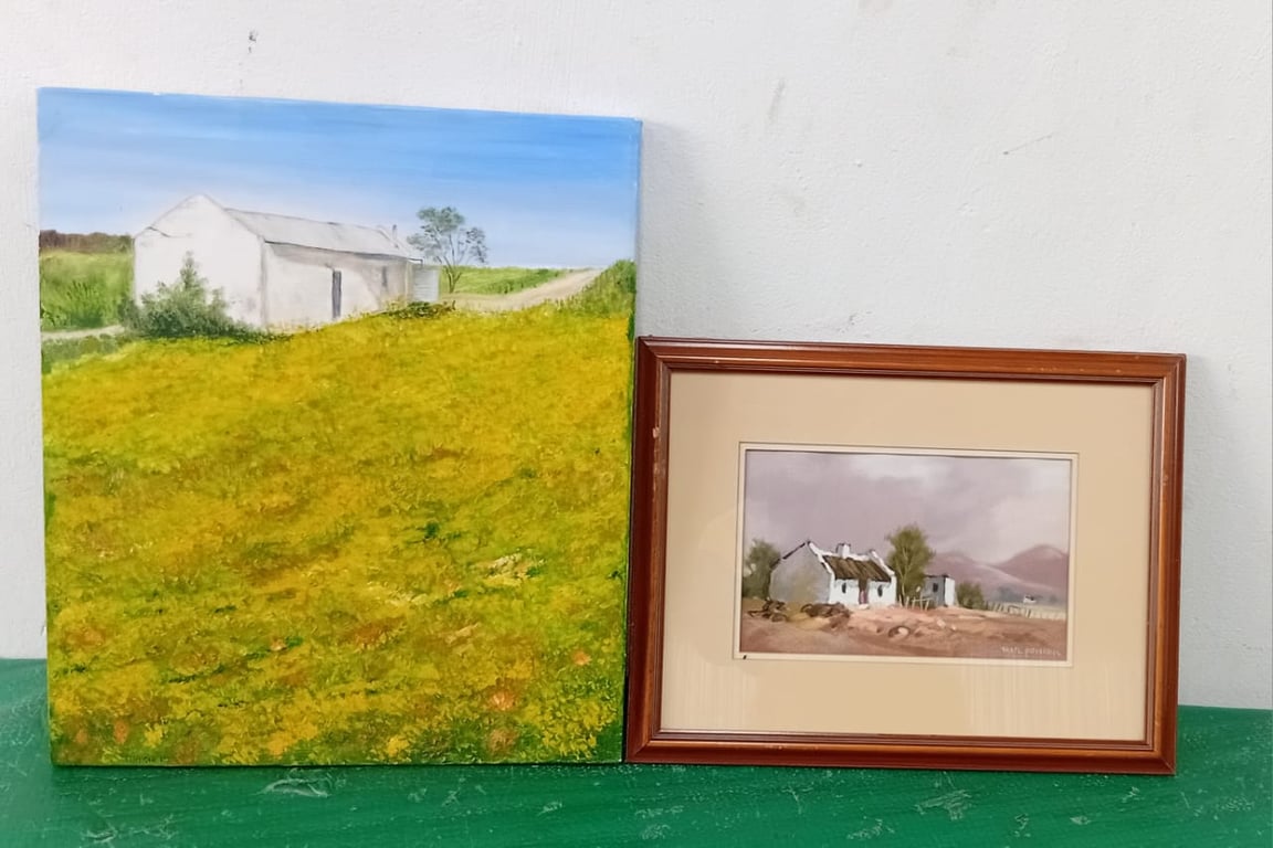 2 x Framed Landscape Paintings