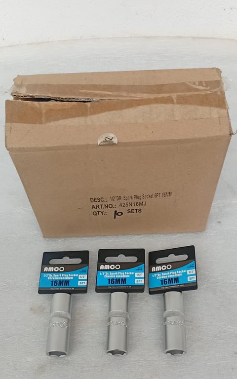 10 x Combination Wrench 15 DEG 15mm