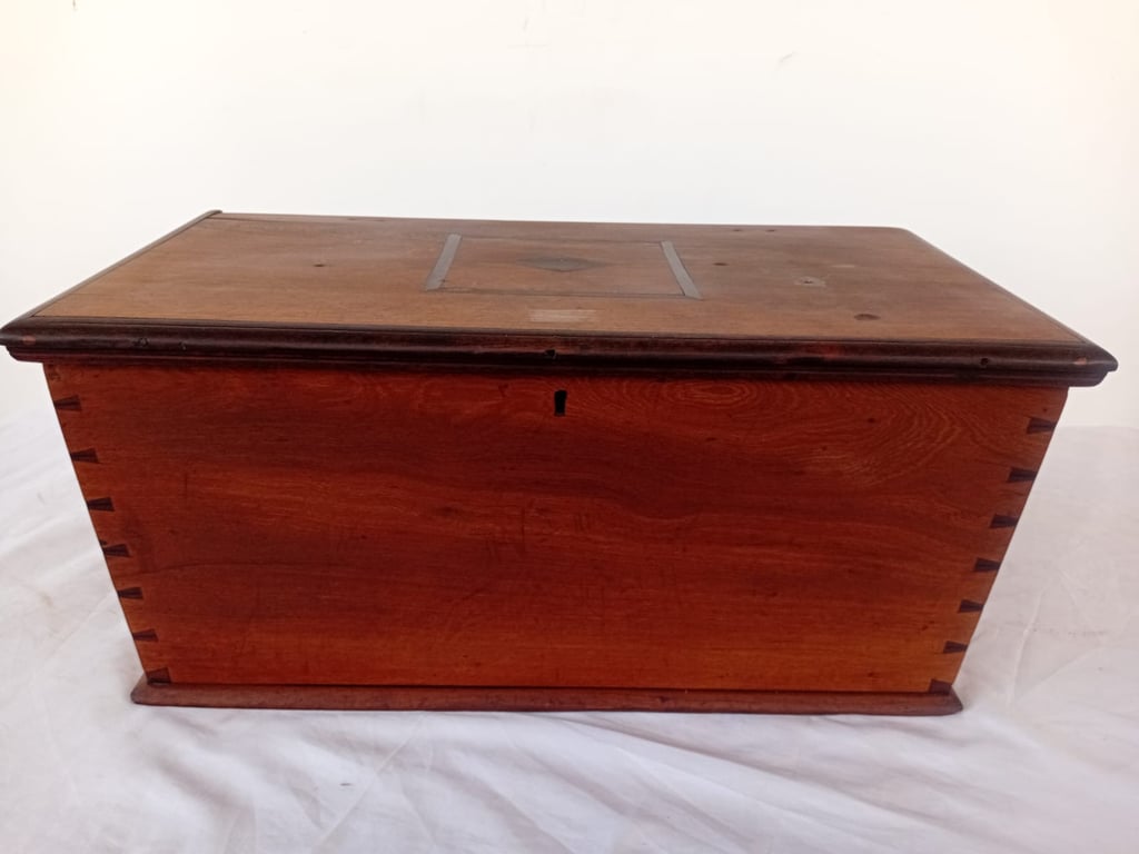 Vintage Wooden Storage Chest
