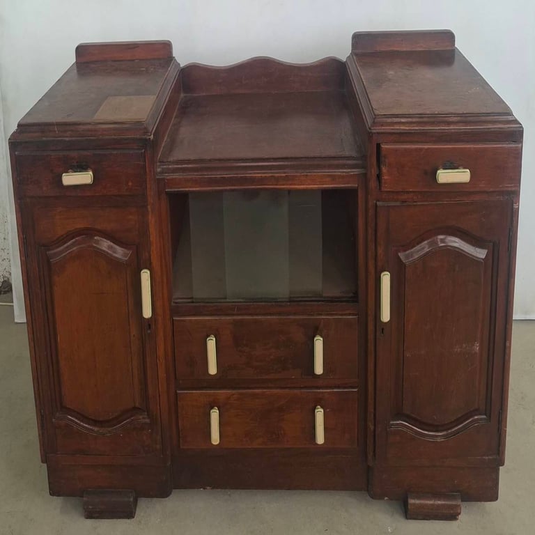 Vintage Solid Wood Sideboard