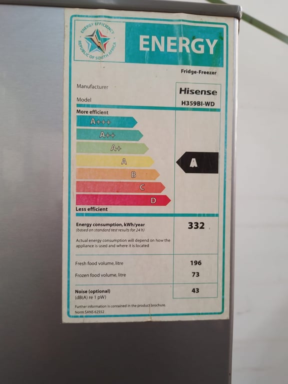 Hisense Fridge