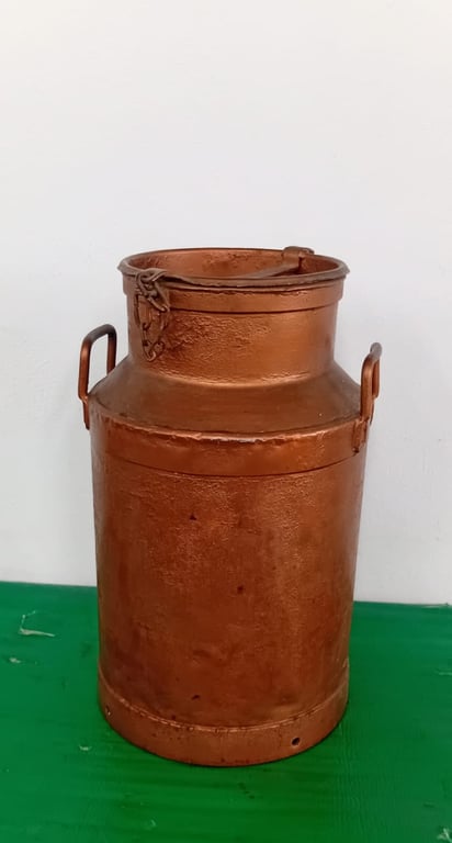 Copper Milk Churn