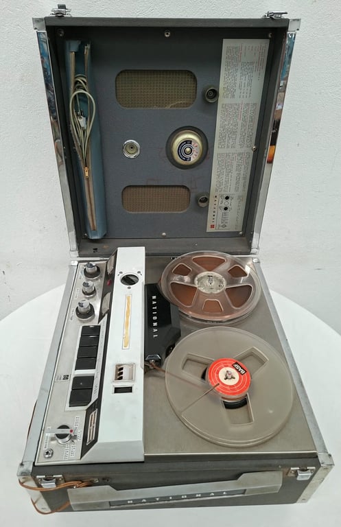 Vintage Akai Reel-to-Reel Tape Recorder