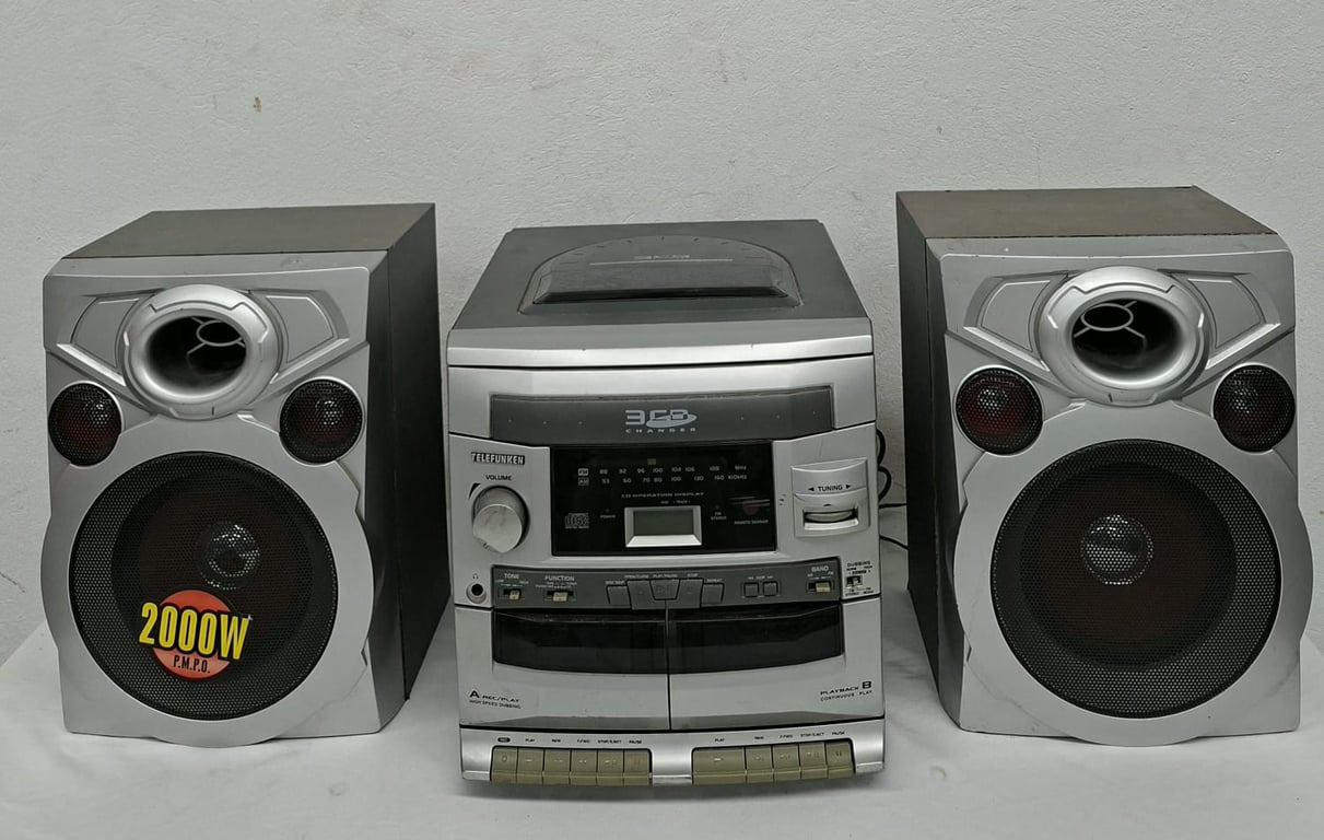 Telefunken Mini Hi-Fi Stereo System (Working) (WAP)