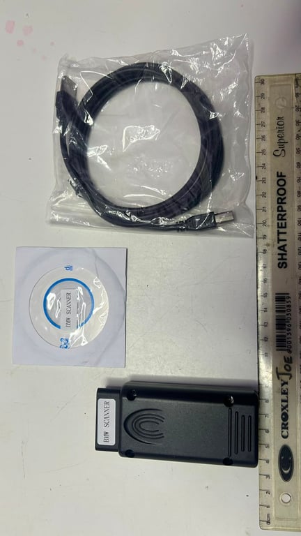 BMW scanner 1.4.0 diagnostic tool kit designed for reading and clearing codes on specific BMW models Brand new