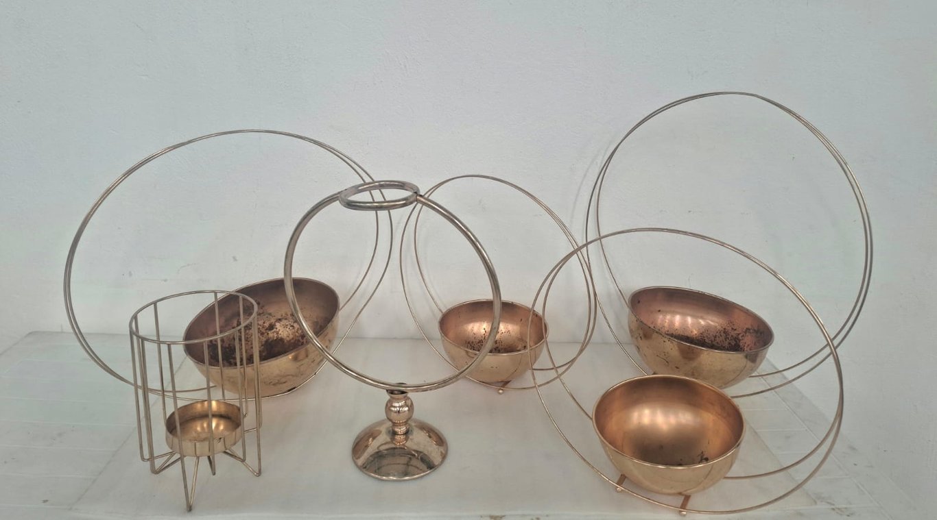 Joblot Of Decorative Candle Holders