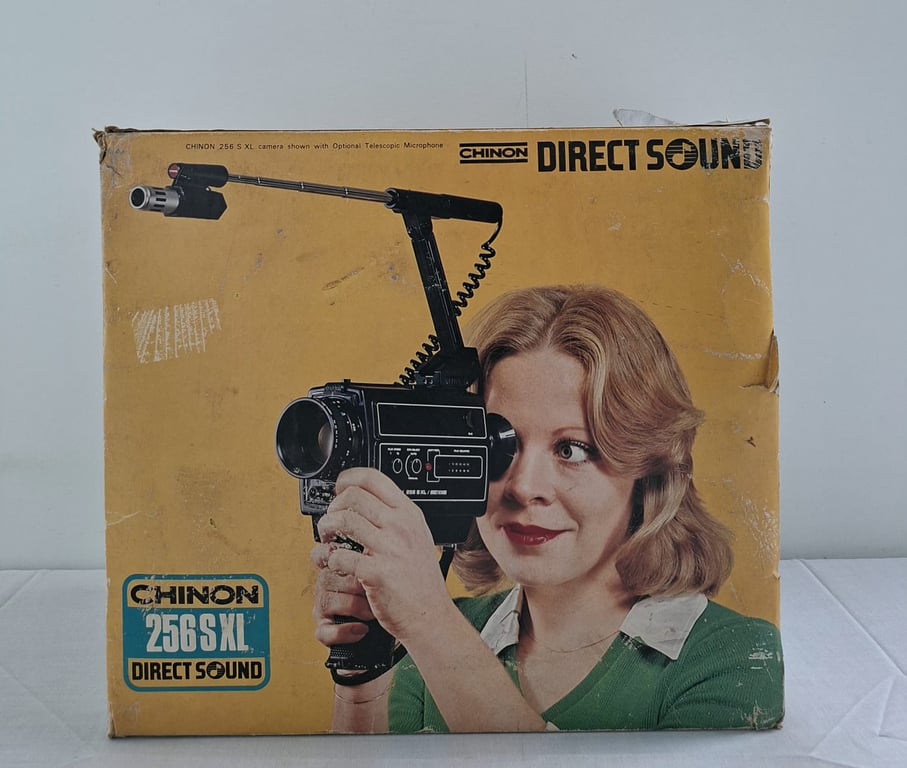 Vintage Chinon Direct Sound Movie Camera (Boxed)