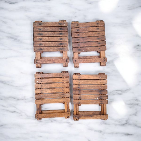 Wooden Folding Stools
