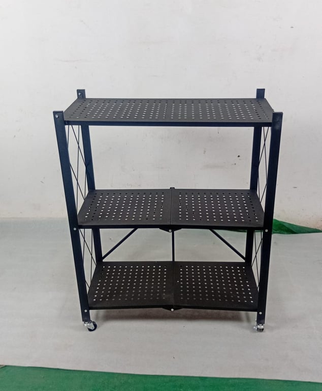Storage rack on wheels