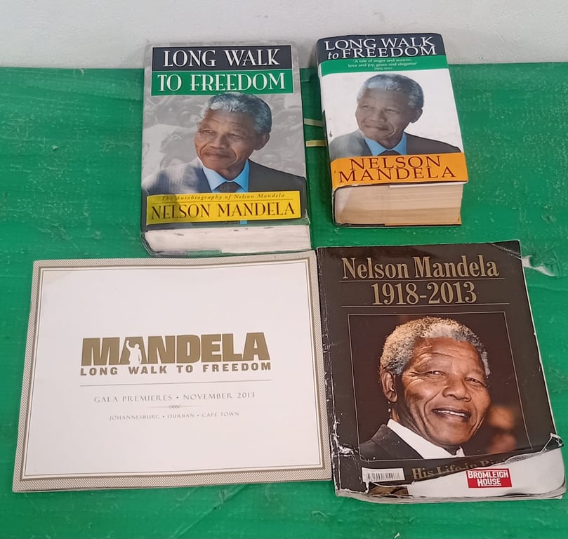 Collection Of Nelson Mandela Memorabilia