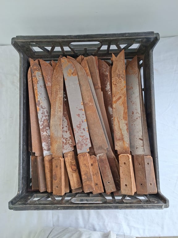 Vintage Butcher and Kitchen Knife Blades