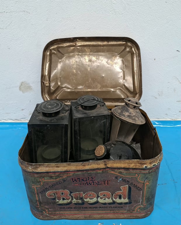 Job Lot – Vintage Lanterns & Glass Bottles