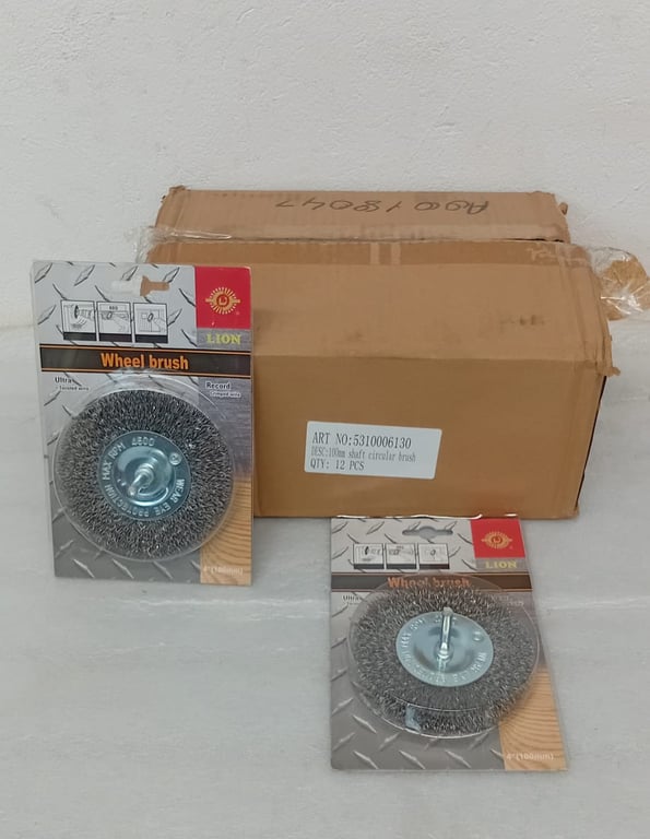 12 X 100mm Shaft Circular Brush