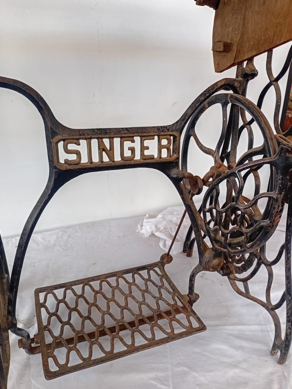 Vintage Singer Treadle Sewing Machine Base