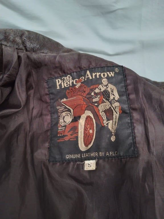 The Prerce Arrow Leather Jacket
