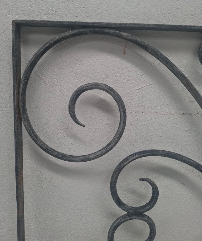 Decorative Wrought Iron Panel