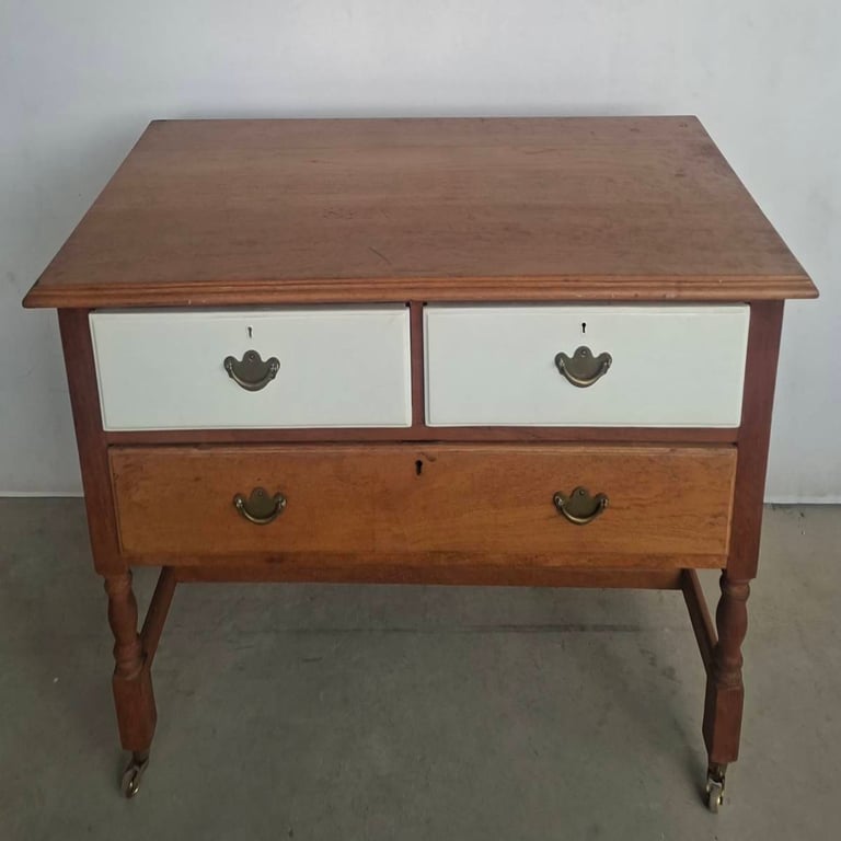 Vintage Wooden Sideboard / Server Table