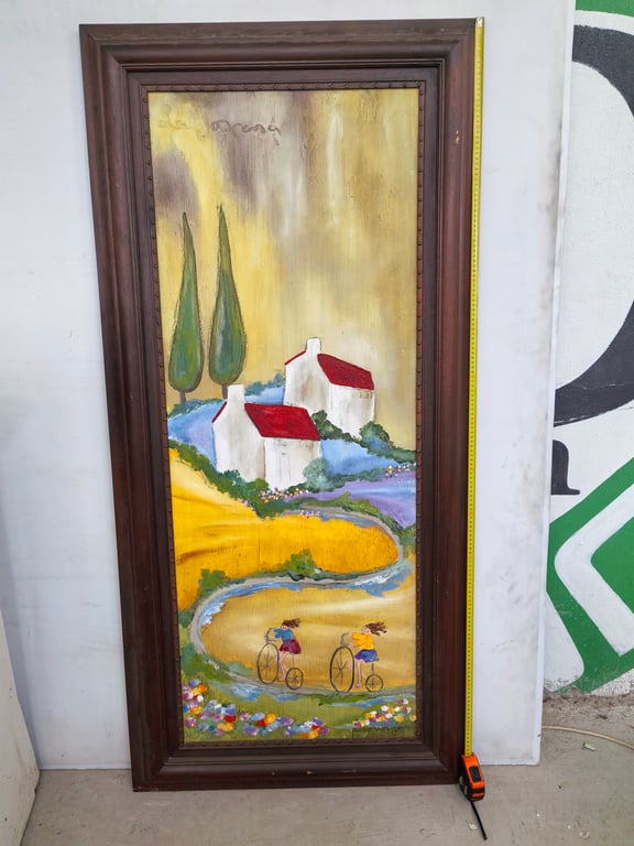 Stunning Large Original Artwork signed Petro van Graan