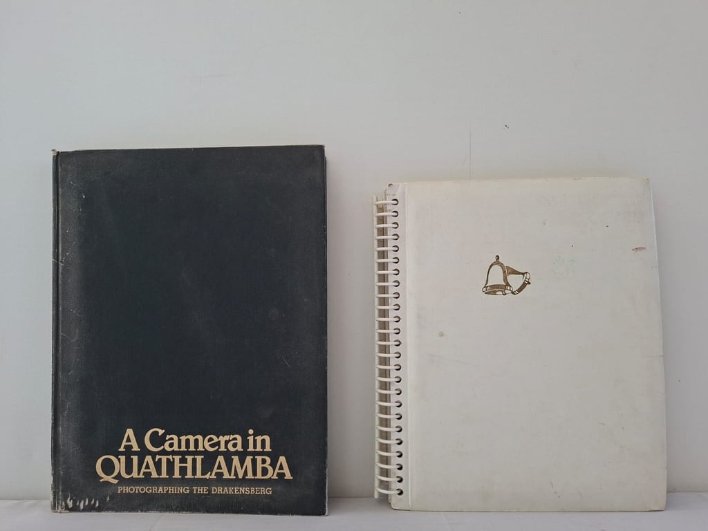 Rare Find Vintage Quathlamba Book with Supplementary Manuscript