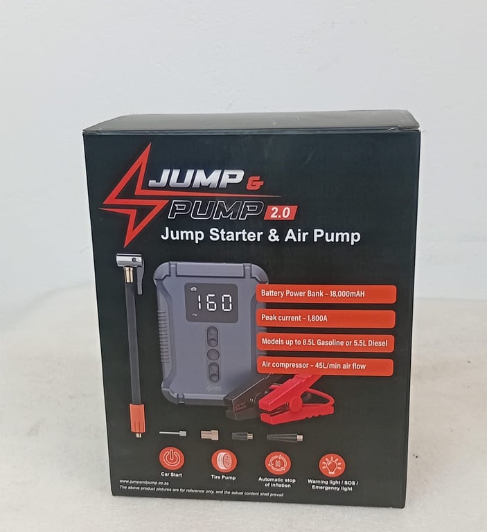Jump Starter & Air Pump