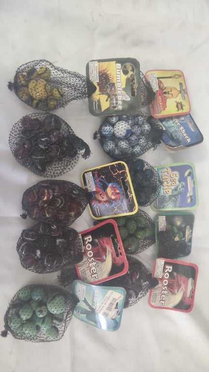 MB5-72 Character-Themed Marble/Stone Mesh Bags