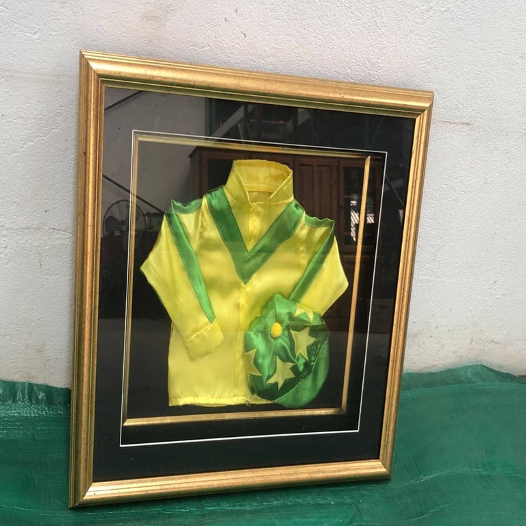 Framed Set Of Jockey Silks
