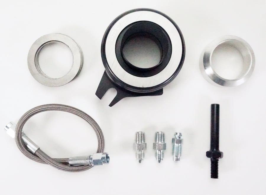 Hydraulic throwout bearing conversion kit shop