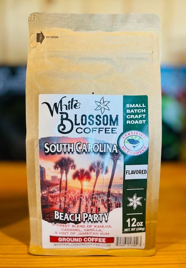 White Blossom Coffee - South Carolina, Beach Party