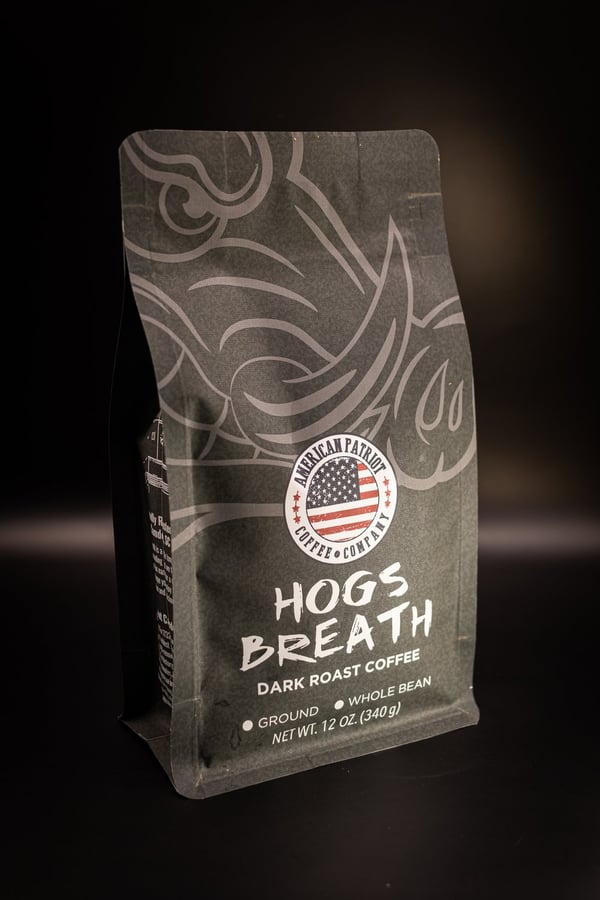 American Patriot Coffee Company Hogs Breath Dark Roast Coffee