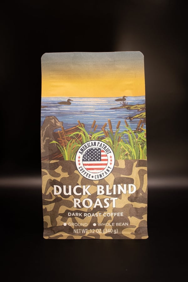 American Patriot Coffee Company Duck Blind Roast Dark Roast Coffee