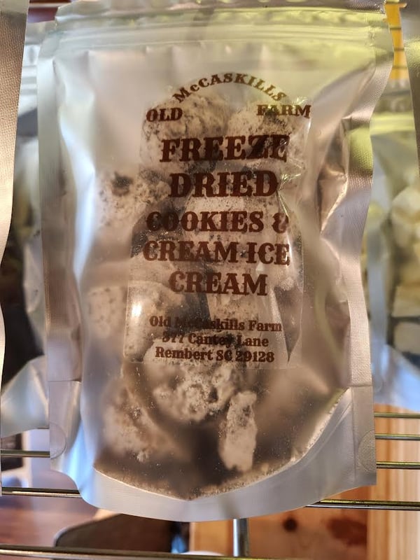 Old McCaskills Farm Freeze Dried Cookies & Cream Ice cream