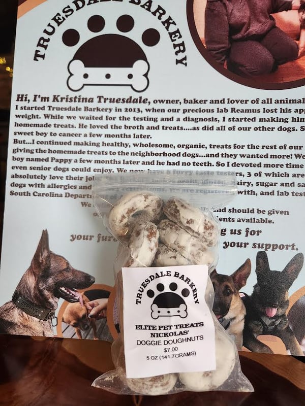 Truesdale Barkery product - Doggie Doughnuts