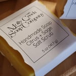 Molly Creek Soap Company Handmade Soap Citrus + Sage Salt Scrub