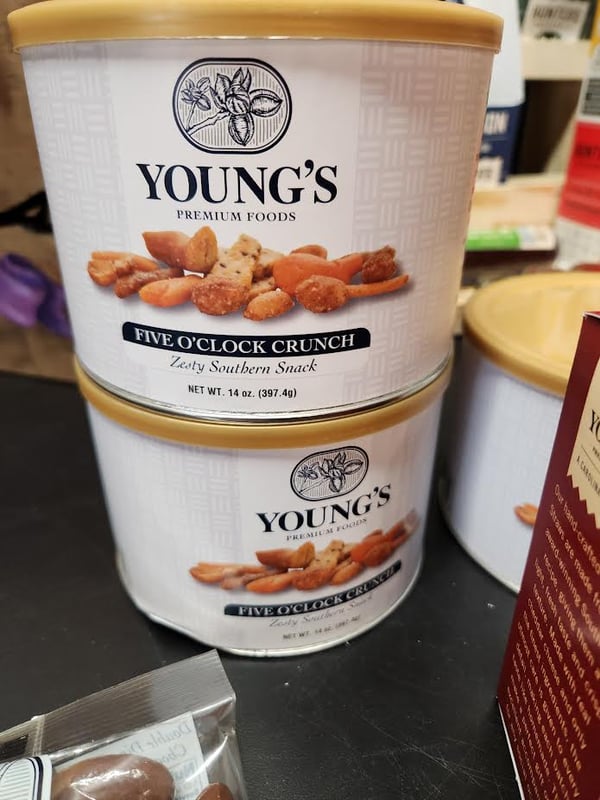 Young's Premium Foods Five O'Clock Crunch Zesty Southern Snack
