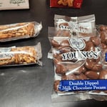 Young's a Carolina Tradition Double Dipped Milk Chocolate Pecans