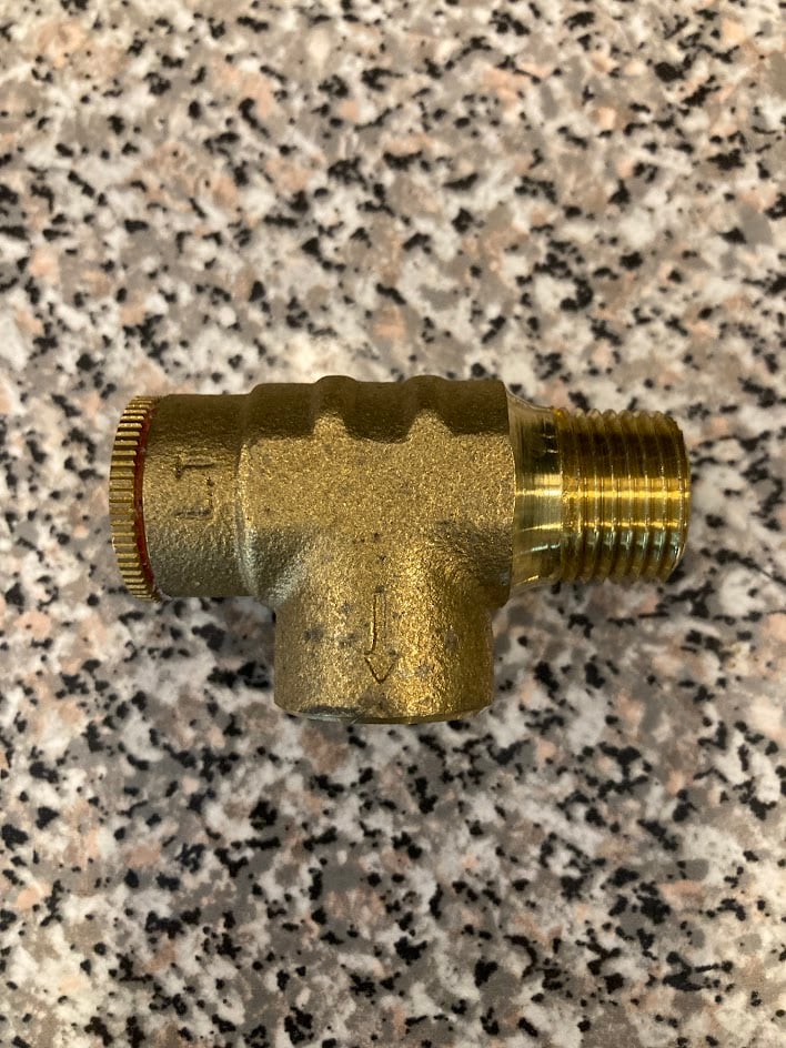 1/2 Inch Relief Valve, 100 PSI-All Sales Final | Wendell J. Lee Well  Services