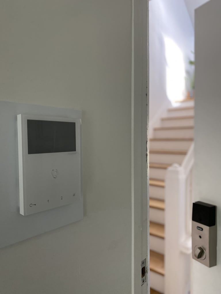 comelit unit apartment installation