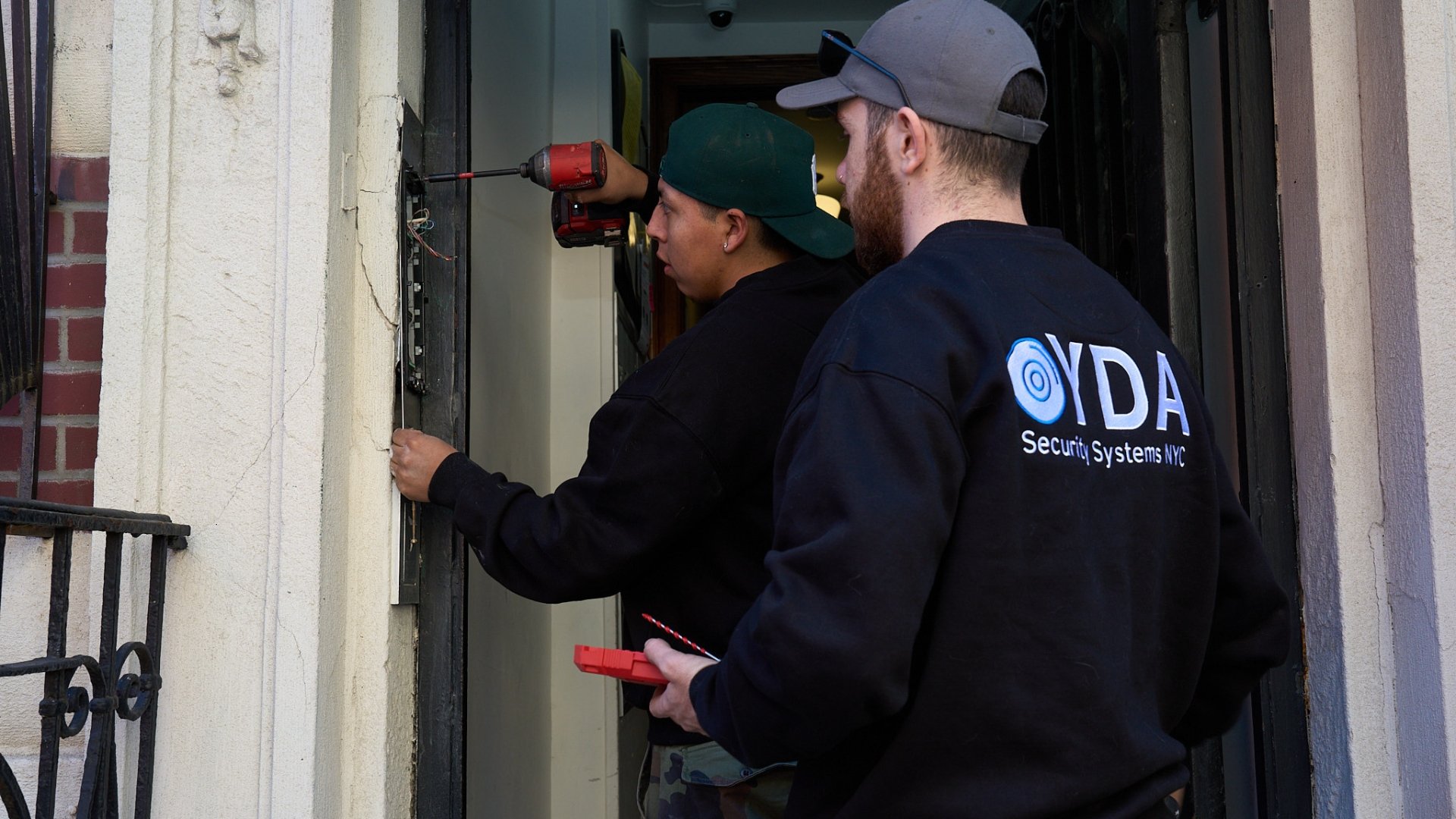 security system installation process brooklyn