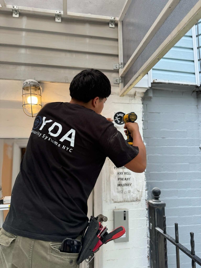 Security camera repair service