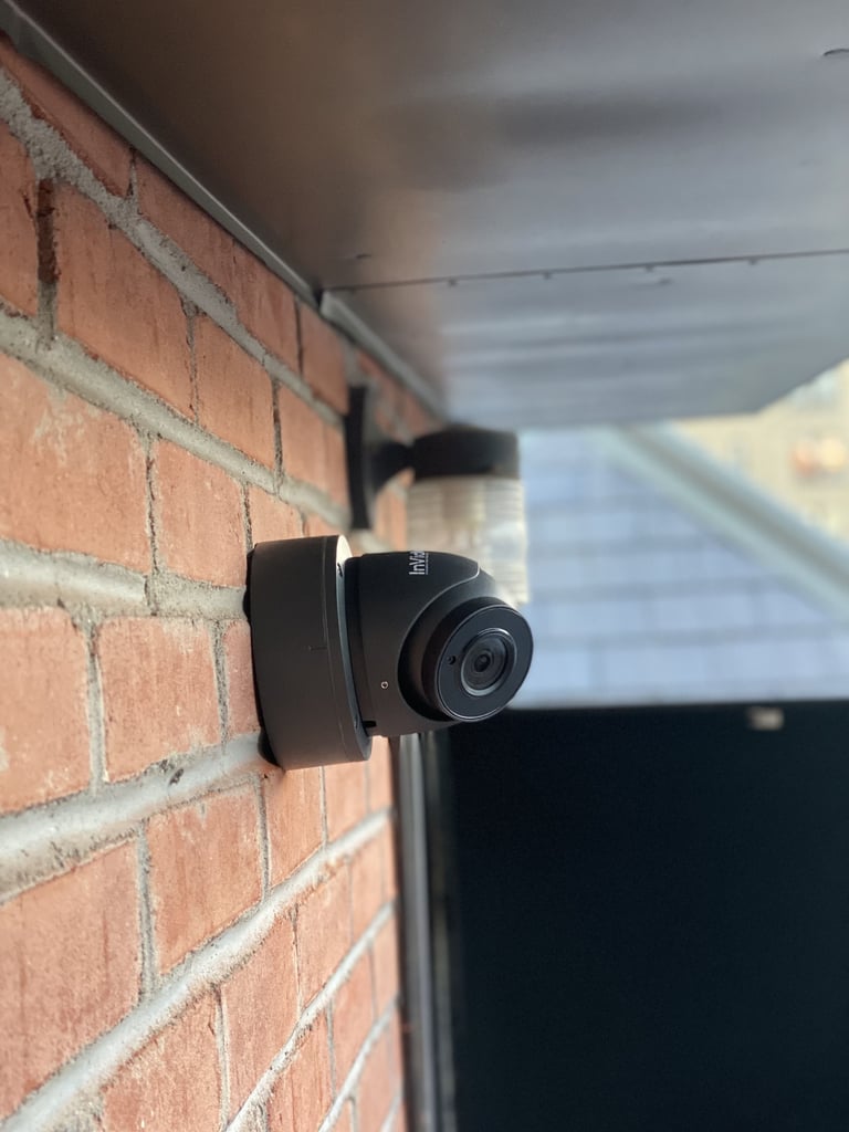 residential security camera installation