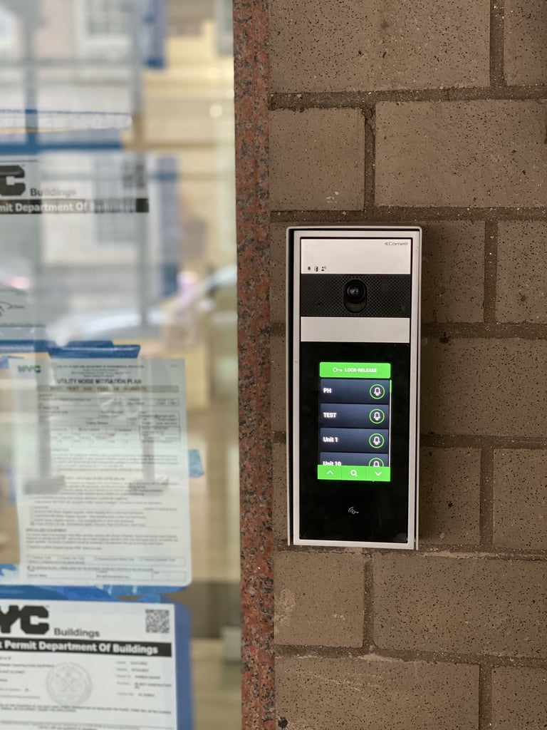 ip intercom installation
