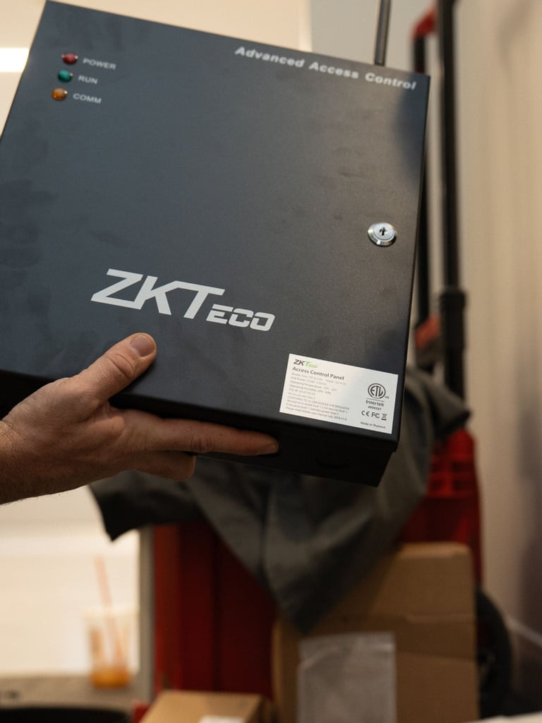 commercial cloud based access control installation