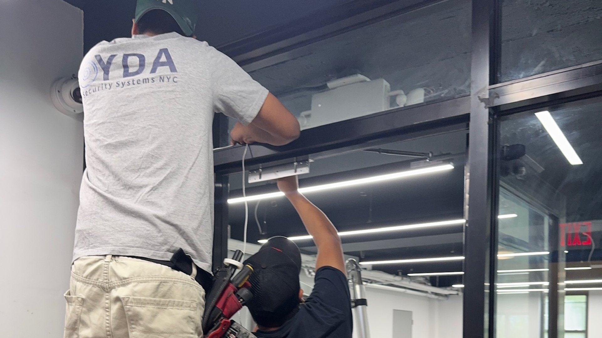 security system installation process in nyc
