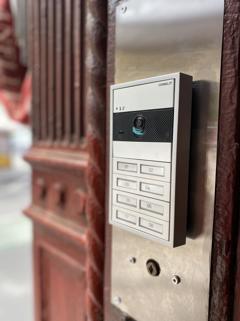 comelit intercom 8 unit ip intercom